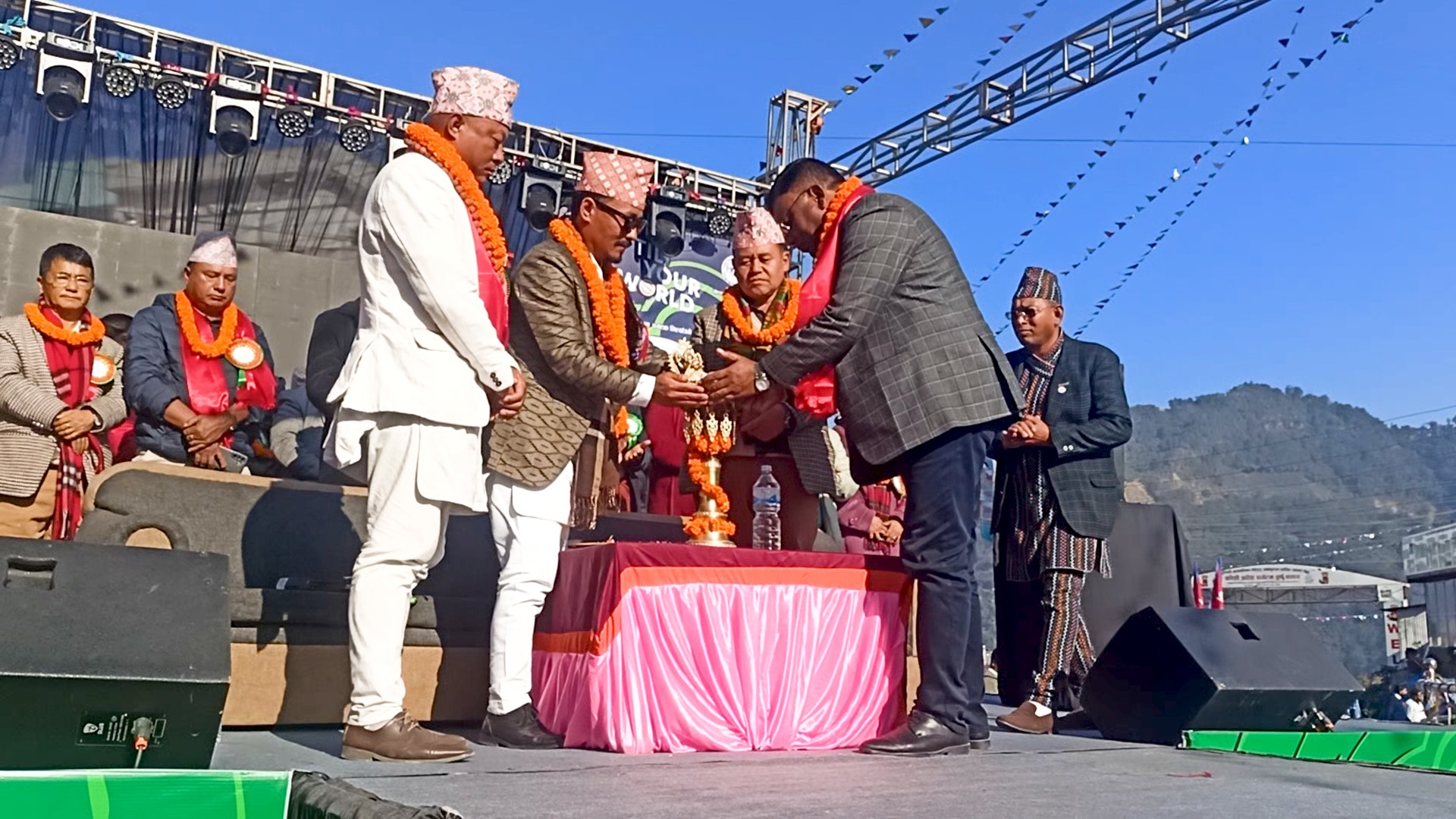 १३औँ भेडेटार फुड फेस्टिभलको पहिलो दिनमै भारतीय पर्यटकको उपस्थिति बाक्लिएको