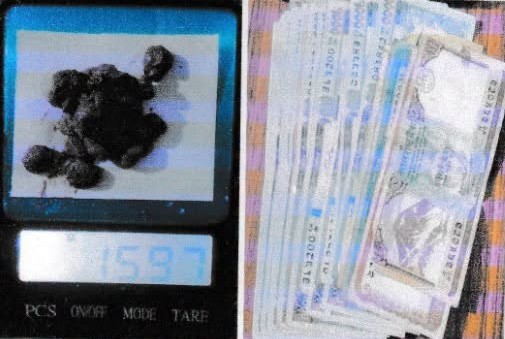 लागू औषध ब्राउन सुगर र नगद सहित १ जना मानिस नियन्त्रणमा........