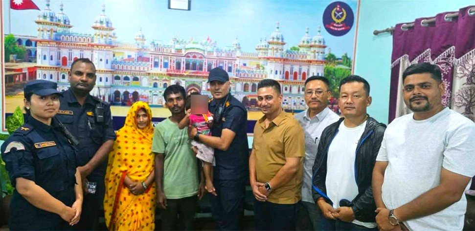 १५ महिनाका बालकको ११ दिनपछि प्रहरीले सकुशल उद्धार..........
